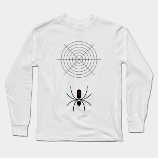 Black Widow Spider Long Sleeve T-Shirt